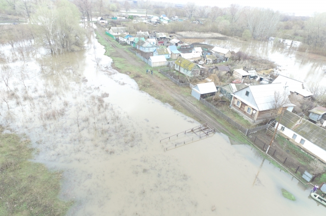Более тысячи человек находятся в зоне подтопления в Кувандыкском районе